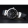 Omega Ladymatic Black Dial Black Leather Bracelet  622458