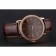Cartier Ronde Solo Brown Dial Diamond Bezel Rose Gold Case Brown Leather Strap