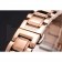 Burberry The City Pink Dial Rose Gold Case And Bracelet