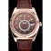 Rolex Sky Dweller Brown Dial Rose Gold Case Brown Leather Strap