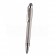MontBlanc Starwalker Horizontally Grooved Silver Ballpoint Pen With Cap  622809