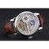 Patek Philippe Dual Time Moonphase Tourbillon White Skeletonised Dial Stainless Steel Case Brown Leather Strap