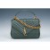 Saint Laurent College Monogram Medium Green Leather Bag 18927380