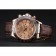 Rolex Cosmograph Daytona Brown Dial Rose Gold Case Brown Leather Bracelet  1454243