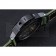 Panerai Luminor Marina Ion Plated Stainless Steel Bezel Green Leather Bracelet  622312