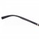 Prada Square Linea Rossa Logo Silver Frame Sunglasses 308221