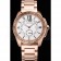Cartier Calibre De Cartier Small Seconds White Dial Rose Gold Case And Bracelet