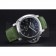 Panerai Luminor GMT Stainless Steel Bezel Green Leather Bracelet  622318