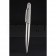 Cartier Silver Patterned Upper Body Silver Ballpoint Pen  622767