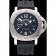 Panerai Luminor Brushed Stainless Steel Case Black Dial Black Rubber Strap 98165