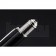 Cartier Silver Rimmed Black Ballpoint Pen  622758