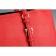 Prada Saffiano Soft Double Bag Red