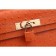 Hermes Kelly 32 Orange Ostrich Leather 607480