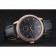Vacheron Constantin Patrimony Power Reserve Black Dial Gold Diamond Case Black Leather Bracelet  1454269