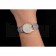 Patek Philippe Calatrava Gray Dial Diamond Markings Gold Case Gray Leather Strap