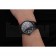 IWC Mark XVll Black Dial Black Stainless Steel Case Black Leather Strap