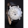 Patek Philippe Grand Complications White Dial Black Leather Bracelet