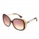 Hermes Studded Carriage Detail Brown Frame Sunglasses 308093