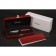 Cartier Silver Rimmed Silver Wave Pattern Upper Body Red Ballpoint Pen  622769