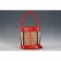 Burberry Small Bucket Bag In House Check And Red Leather 18926911
