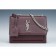 Saint Laurent Sunset Burgundy Leather Bag 18927386