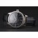 Swiss Rolex Cellini Black Dial Roman Numerals Stainless Steel Case Black Leather Strap