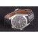 Omega Seamaster Black Dial with Black Leather Band  621574