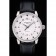 Patek Philippe Swiss Calatrava Ribbed Bezel White Dial Black Leather Strap 7657