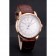 Swiss Girard-Perregaux 1966 Automatic White Dial Gold Case Brown Leather Strap