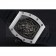Richard Mille Tourbillion Spider RM 19-01 Silver Case Black Rubber Bracelet  1454256