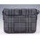 Burberry Grey Check Messenger Bag