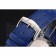Piaget Altiplano Silver Case Blue Dial Blue Leather Bracelet  622630
