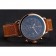 Hamilton Navy Pioneer Chrono Black Dial Rose Gold Case Brown Leather Strap