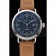 Hamilton Navy Pioneer Black Dial Stainless Steel Case Light Brown Leather Strap