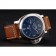 Panerai Luminor Marina Stainless Steel Bezel Brown Leather Bracelet  622313