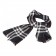 Burberry Check Black And Red Scarf 607957