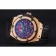 Swiss Hublot Big Bang Limited Edition Black And Red Dial Gold Case Black Leather Strap  62289
