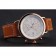 Hamilton Navy Pioneer Chrono White Dial Rose Gold Case Brown Leather Strap