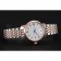 Patek Philippe Calatrava Ladies White Dial Blue Numerals Rose Gold Case Two Tone Bracelet 1453830