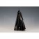 Chloe Faye Python Flap Black Shoulder Bag
