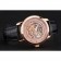 Swiss Piaget Altiplano Rose Gold Skeleton Dial With Diamonds Rose Gold Case Black Leather Strap