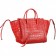 Celine Phantom Medium Red Crocodile Leather