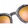 Karen Walker Fantastique Mirror Black Orange Lens Sunglasses 307759