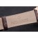 Swiss Patek Philippe Calatrava White Dial Rose Gold Case Brown Leather Strap