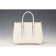 Prada Saffiano Double Tote White