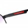 Prada Sporty Embellished Black Frame Linea Rossa Logo Sunglasses 308300