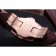 Swiss Cartier Santos Black Dial Diamonds Case Brown Leather Bracelet  622550