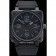 Bell and Ross BR 01-92 Black Dial Black Case Black Leather Strap