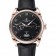 Patek Philippe Complications Chronograph Black Dial Gold Case Black Leather Bracelet  1454235