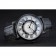Cartier Rotonde White And Black Dial Black Case Black Leather Bracelet  1454219